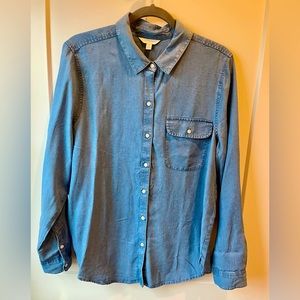 Lucky cotton Blue Work Shirt